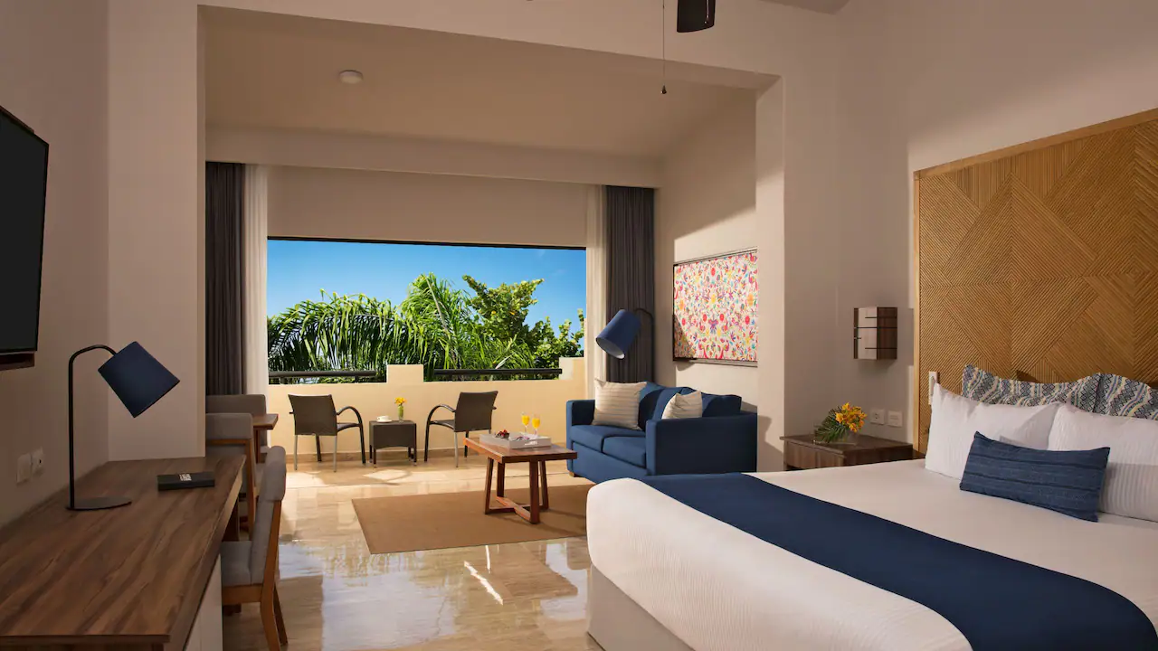 Family Junior Suite Tropical View at Dreams Sapphire Resort & Spa