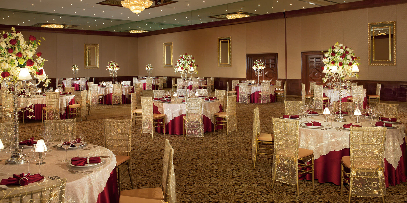 Ballroom wedding venue at Dreams Sapphire Resort & Spa