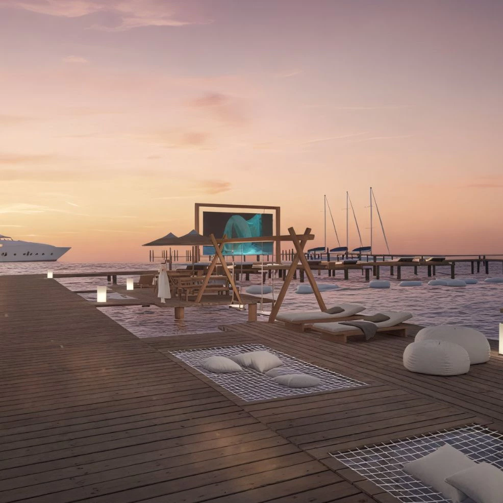 Water Deck Palapa