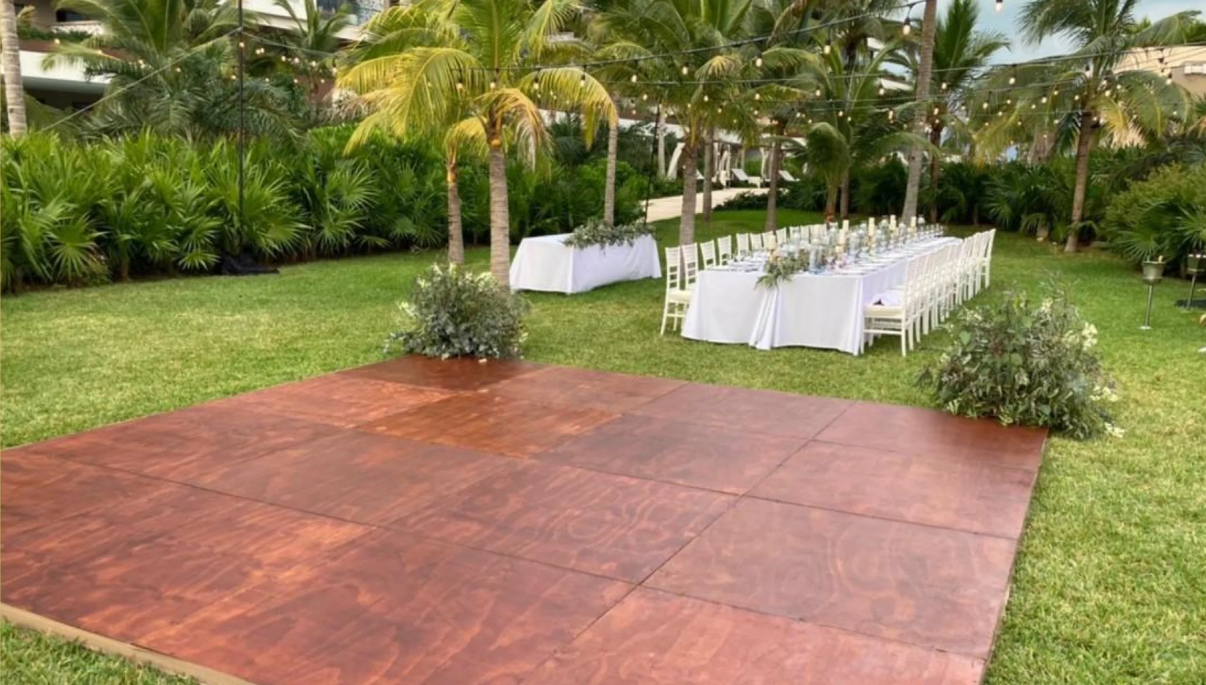 Limon & Sal Garden Terrace wedding venue at Atelier Playa Mujeres 