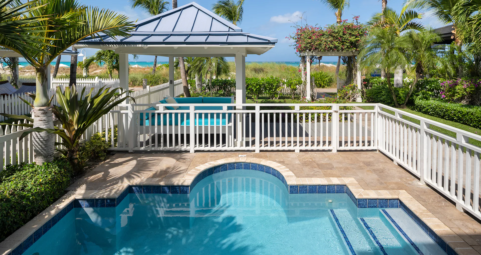 Key West Beachfront Four Bedroom Butler Villa Residence with Private Pool