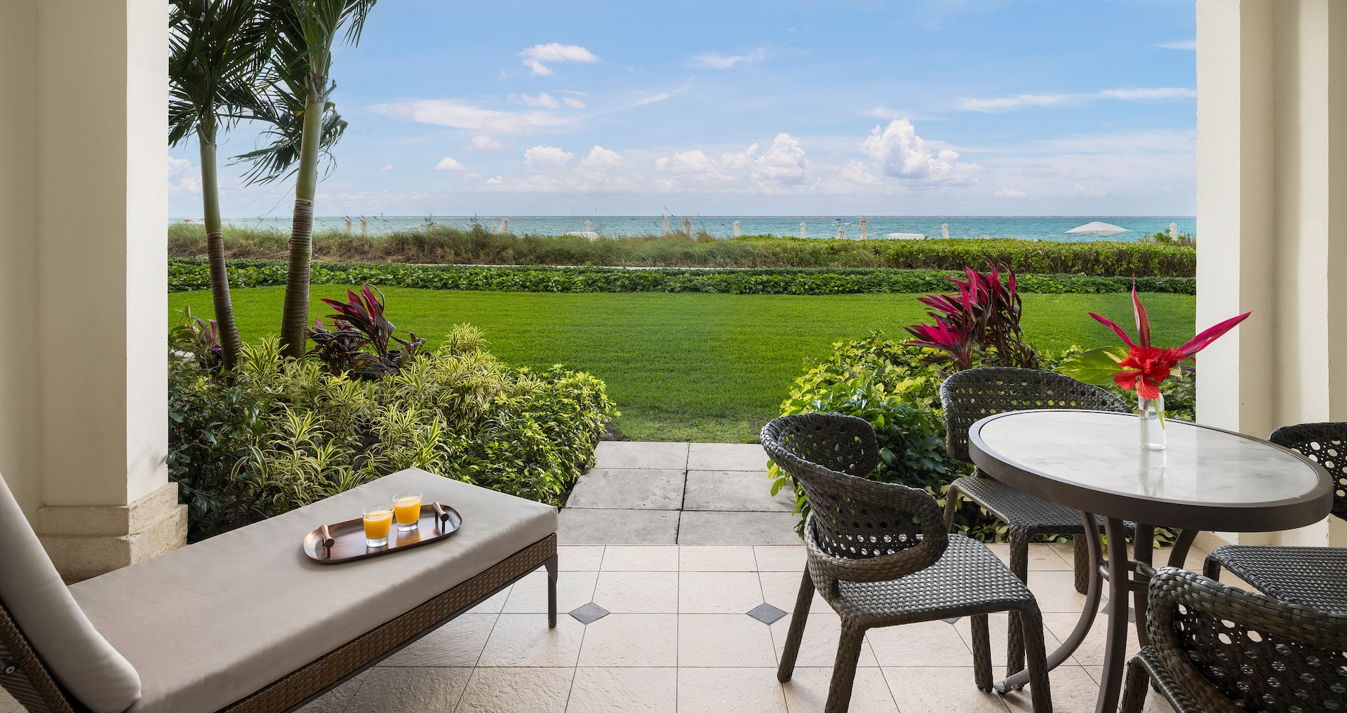 Italian Beachfront Two Bedroom Walkout Butler Family Suite