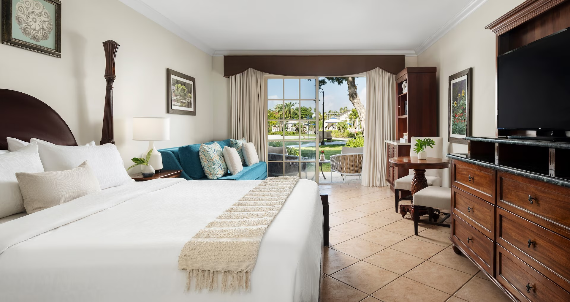 French Village Accessible Luxury Walkout Room King