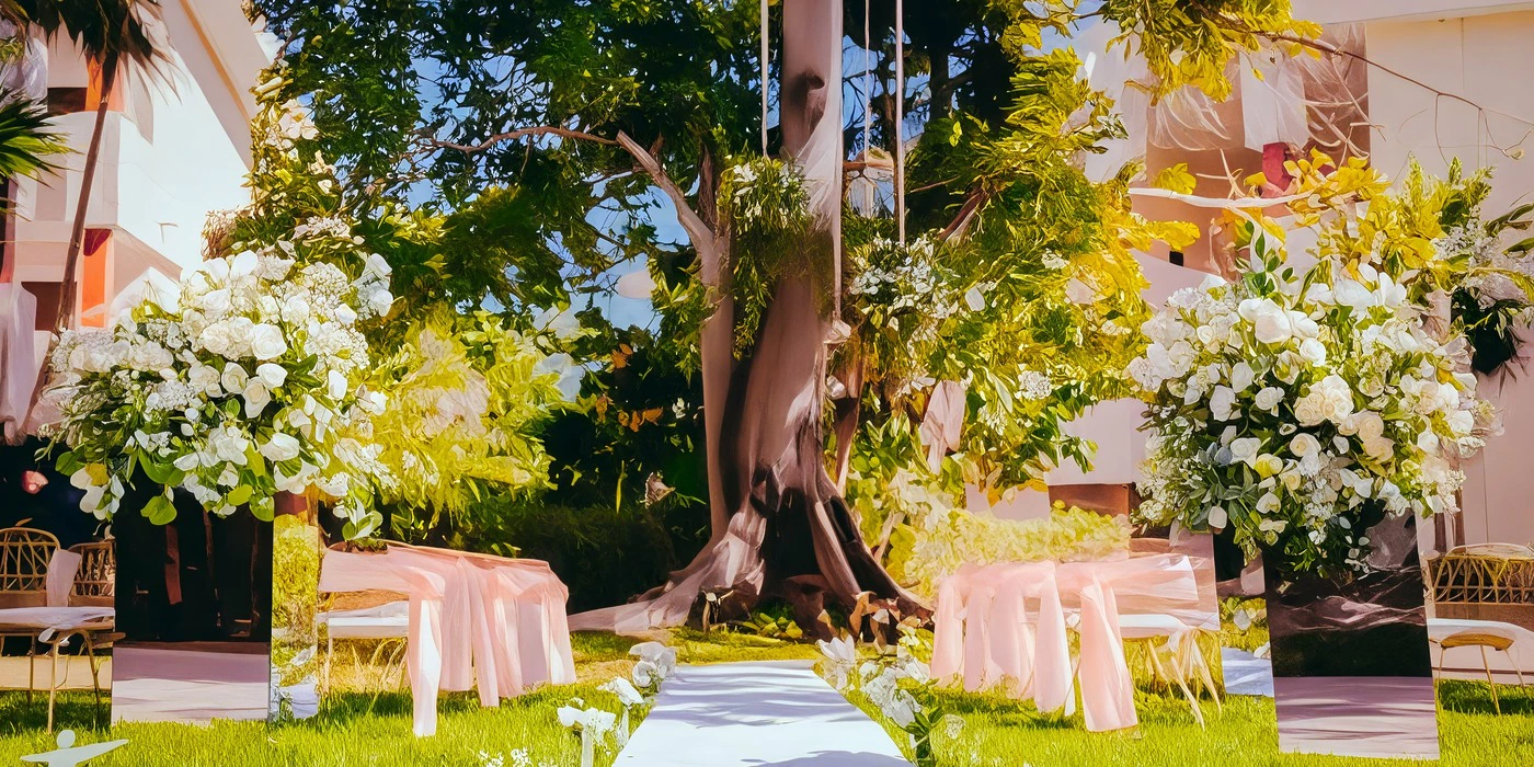 Yaxche Garden wedding venue at Dreams Sapphire Resort & Spa