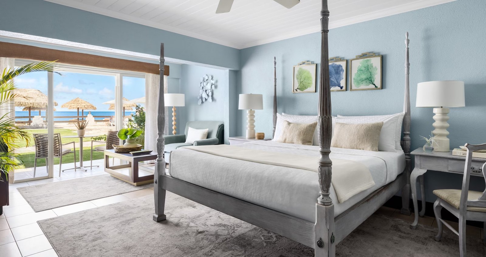 Caribbean Honeymoon Beachfront Grande Luxe Walkout Club Level Room