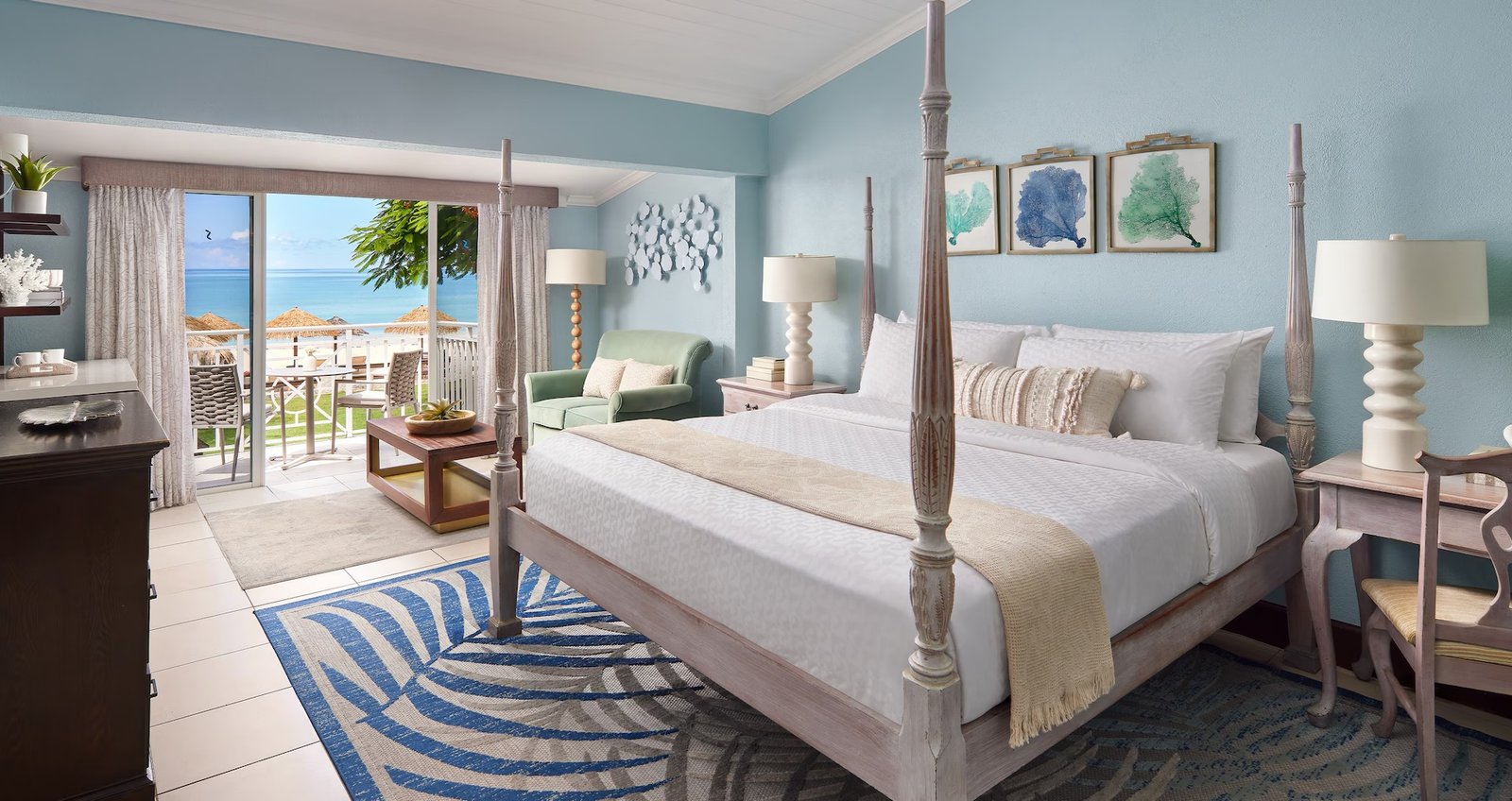 Caribbean Honeymoon Beachfront Grande Luxe Club Level Room