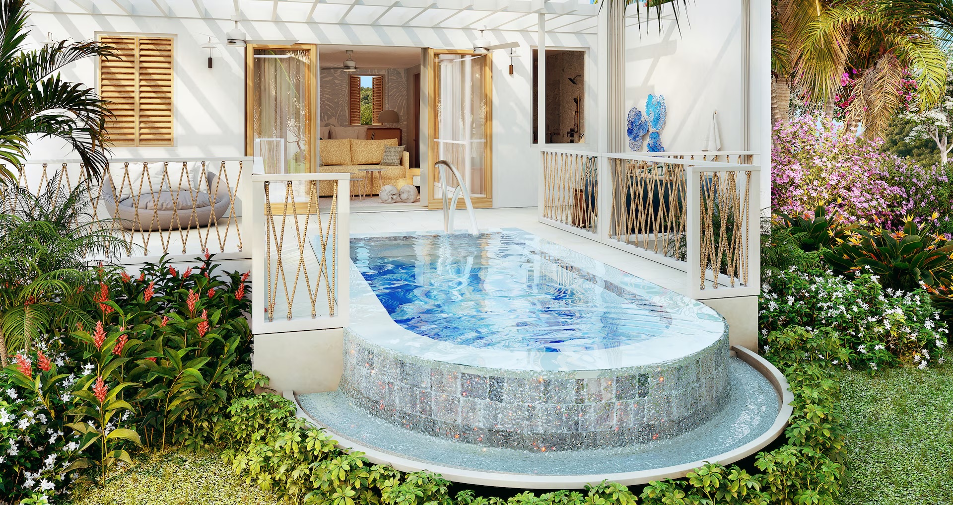 Beachfront Butler Villa Suite with Private Pool