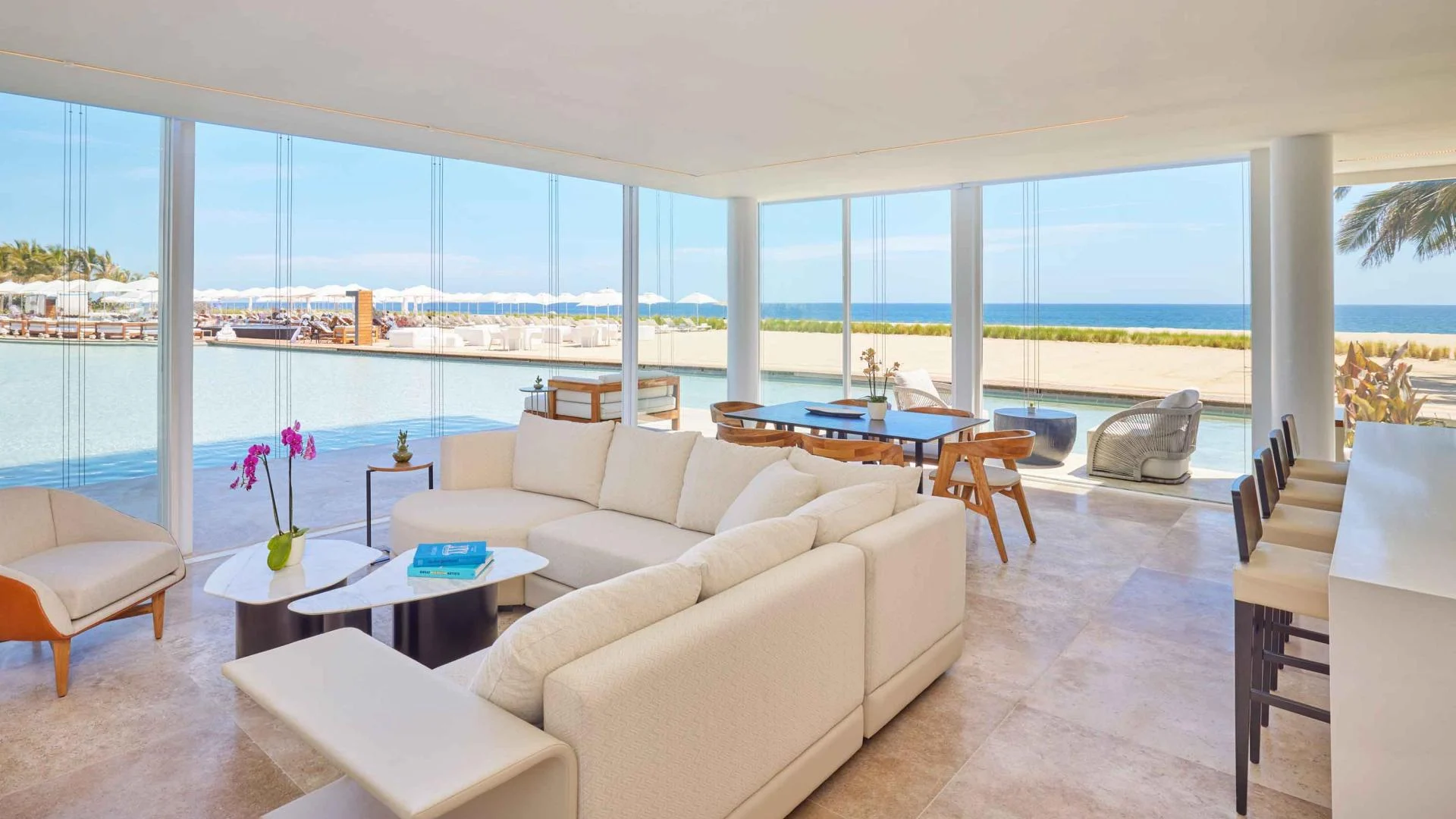 Two Bedroom Ocean Front Ground Level Suite with Butler Service
