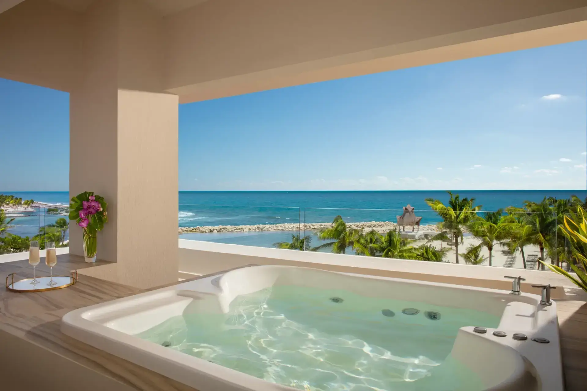 Preferred Club Honeymoon Hot Tub Ocean View
