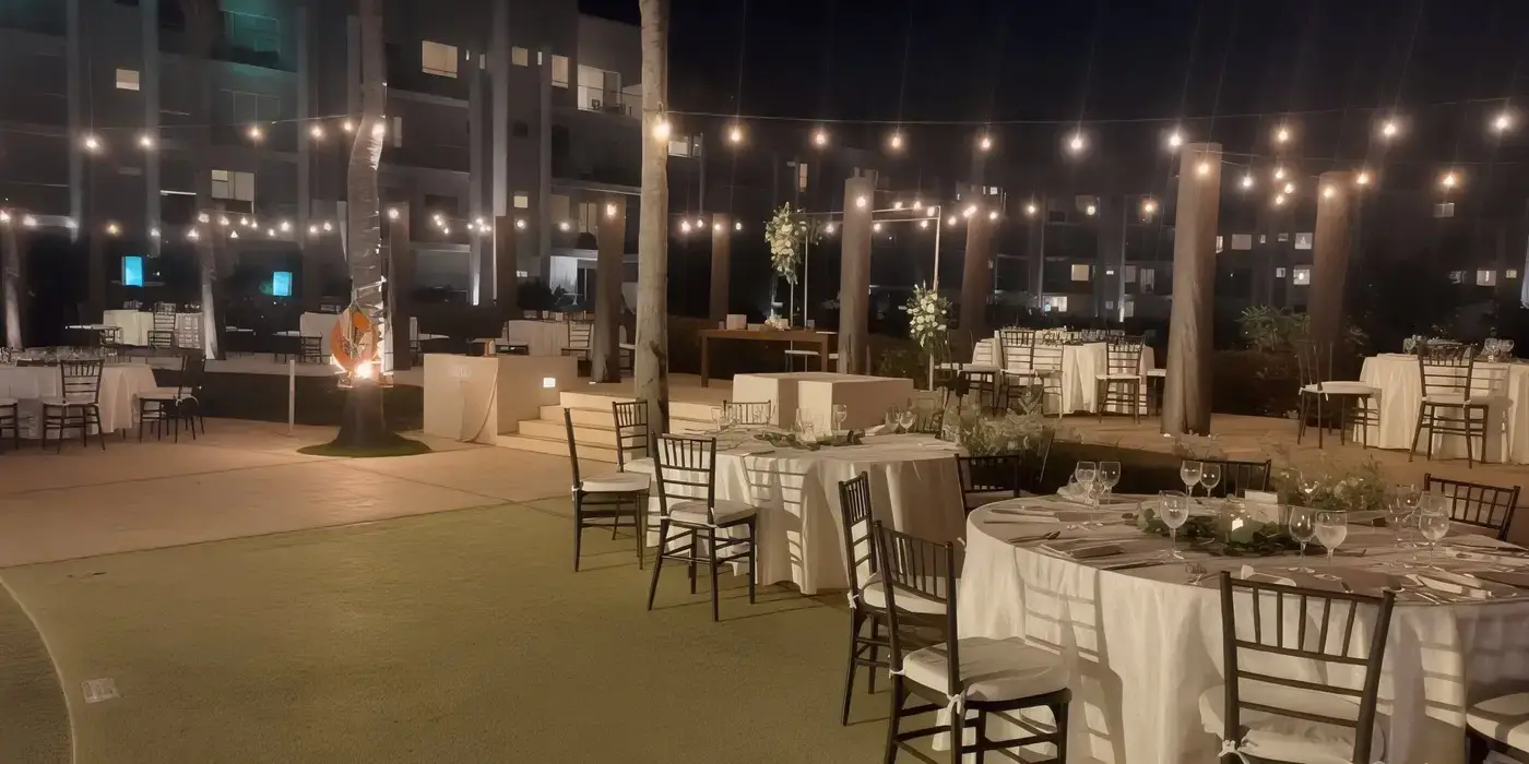 Junior Deck Terrace wedding venue at Dreams Jade Resort & Spa