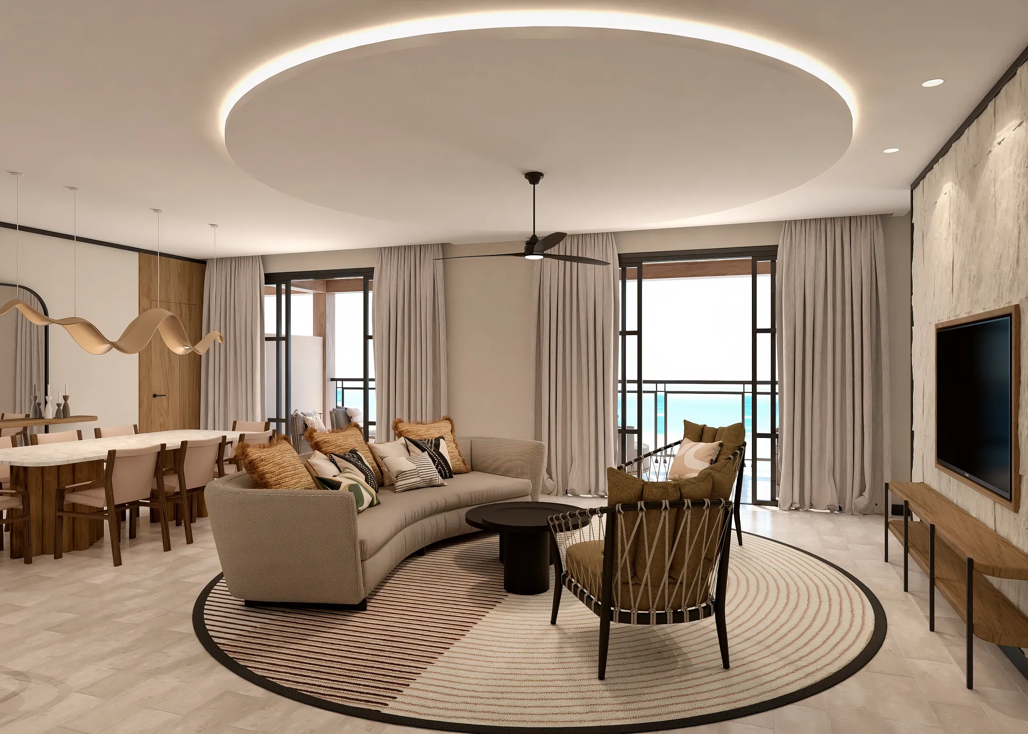 Preferred Club Presidential Suite Ocean Front