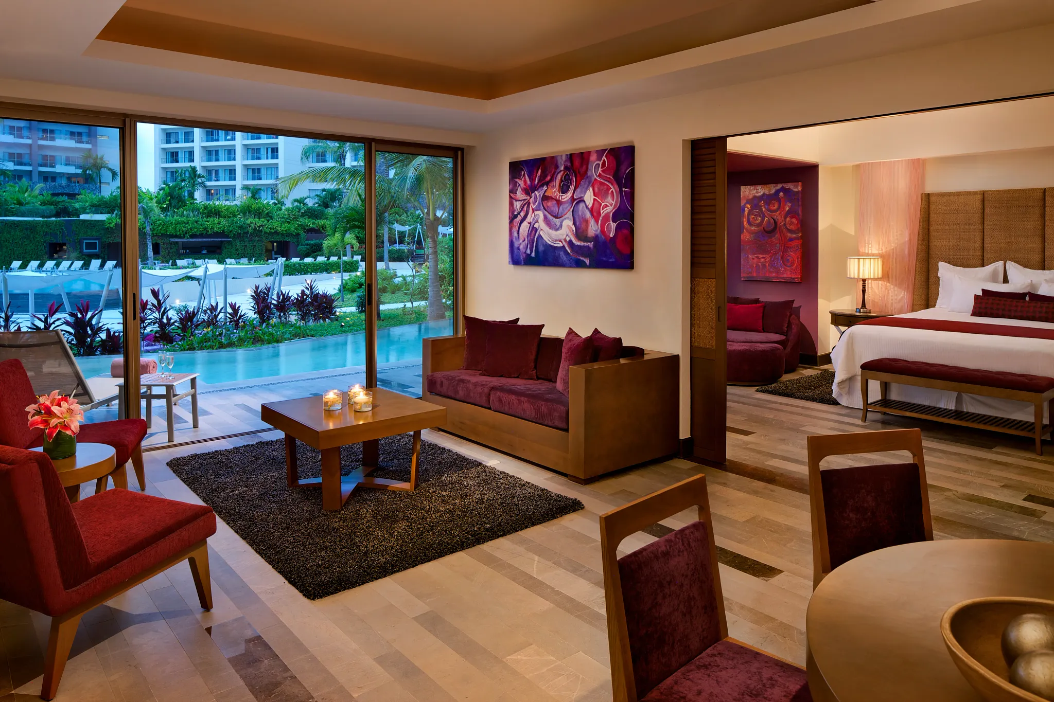 Preferred Club Master Suite Swim Out Garden View