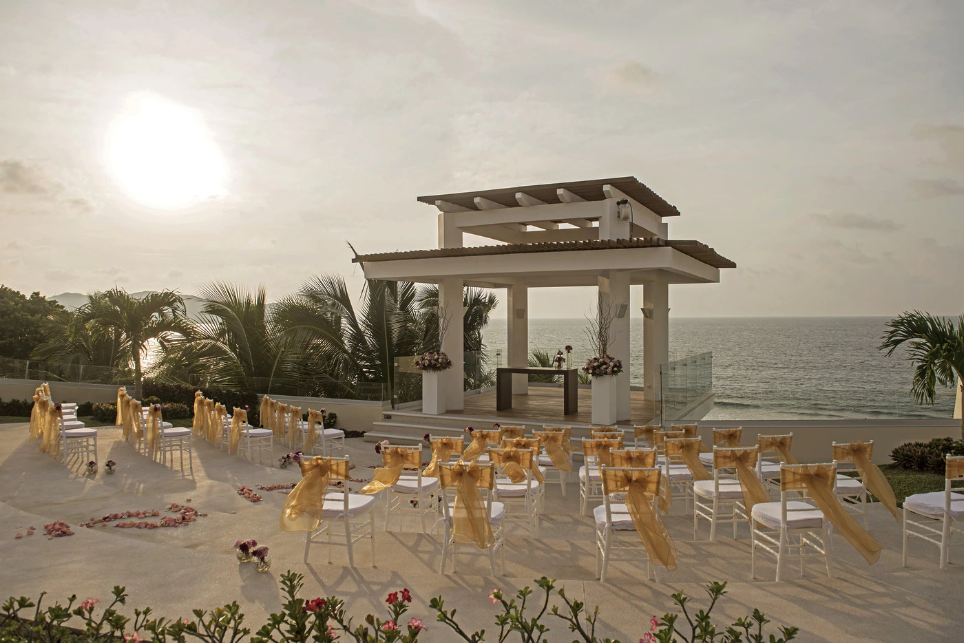 White Stone Gazebo