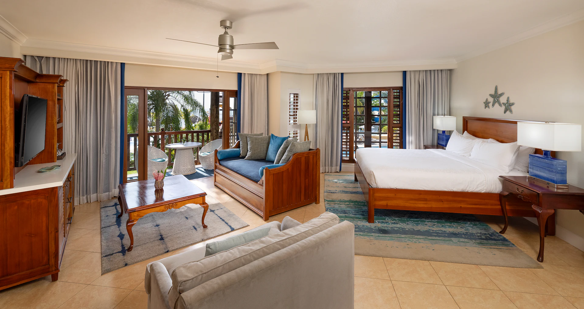 Tropical Oceanview Concierge Two-Bedroom Junior Suite