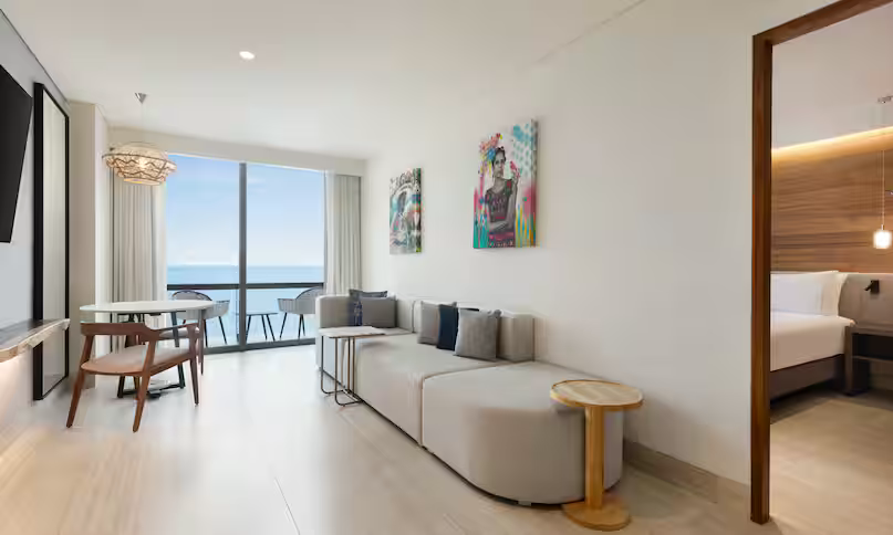 Ocean View One Bedroom Suite Two Queen