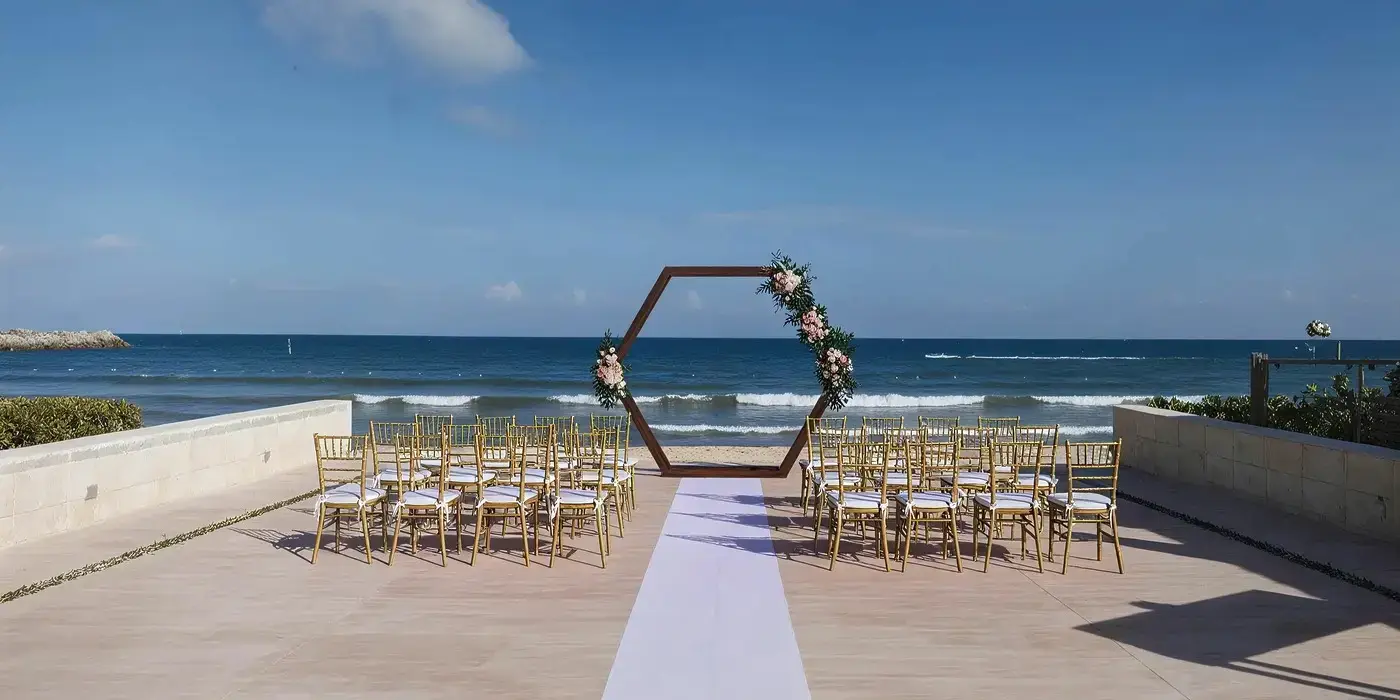 La Terraza wedding venue at Dreams Jade Resort & Spa