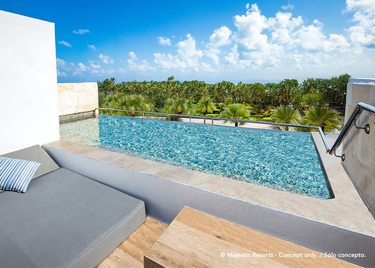 Mirage Club Plunge Pool Suite