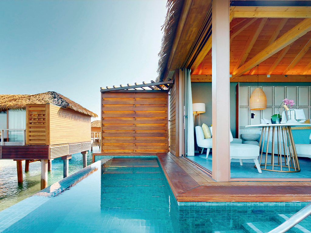 Overwater Villa with Infinity Pool