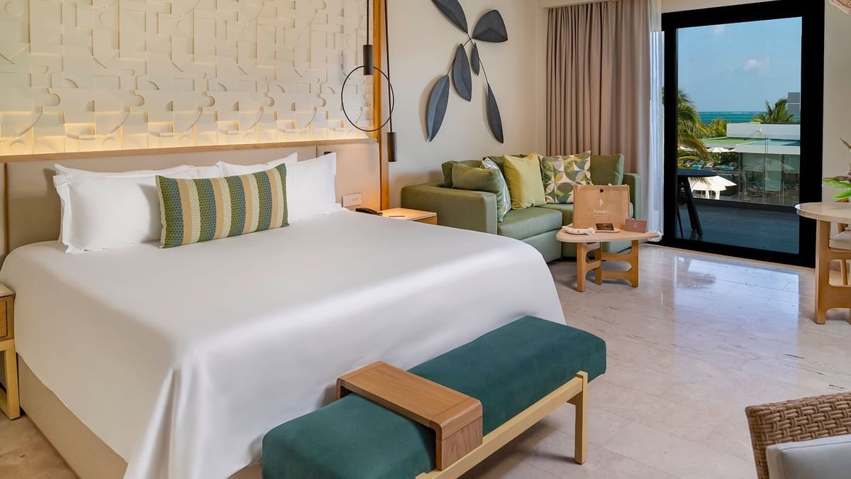 Serenity Club Junior Suite Partial Ocean View King