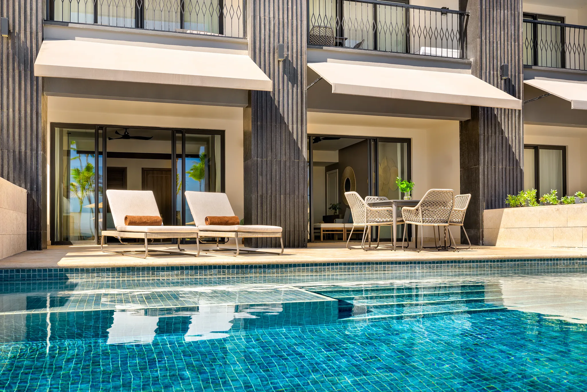 Preferred Club Master Suite Ocean Front Swim Out at Secrets Tides Punta Cana