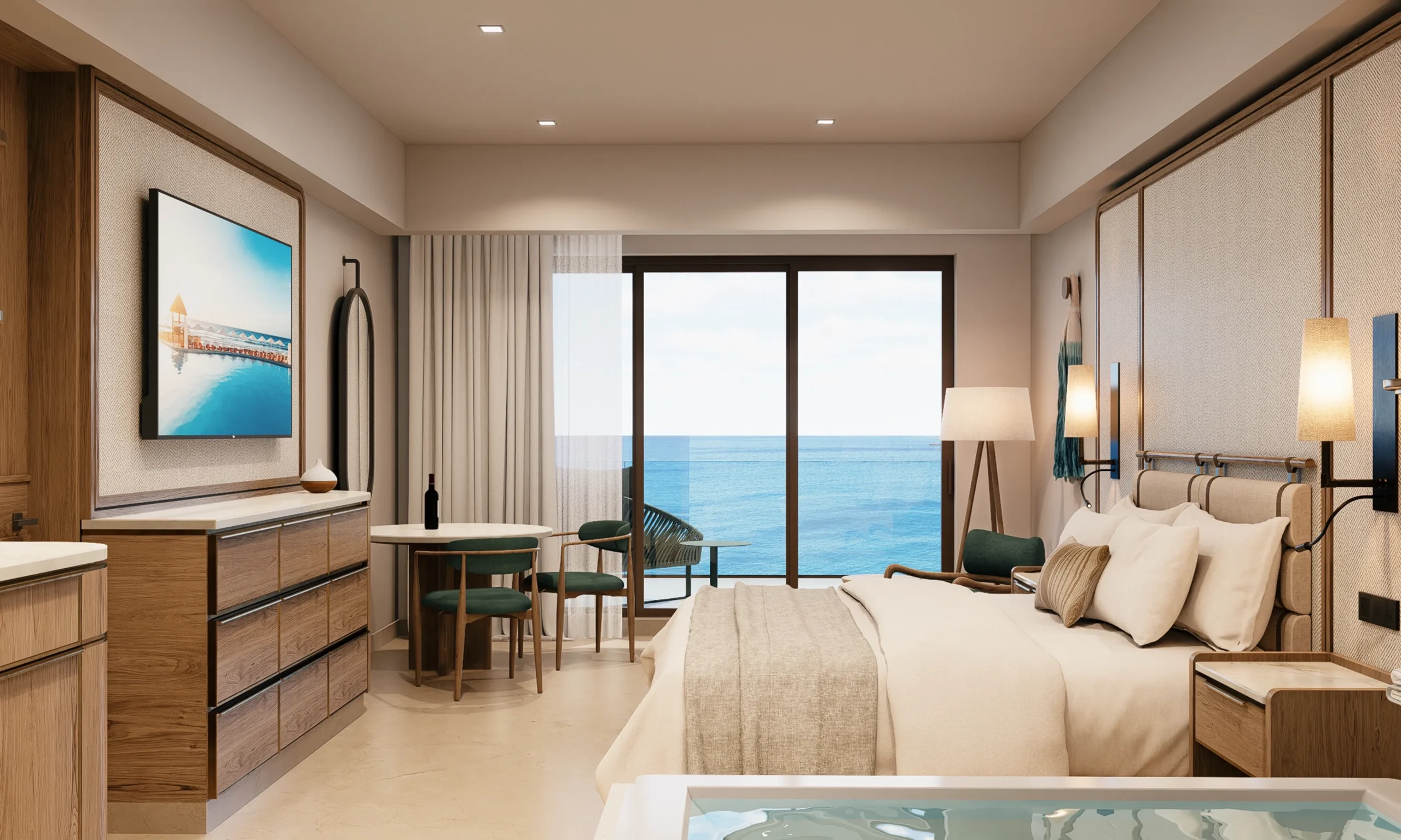 Superior Family Deluxe Ocean View at Beach Palace Cancun