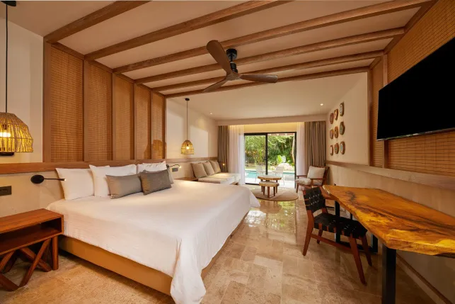 Premium Junior Suite Swim Up King at Bahia Principe Explore Akumal 