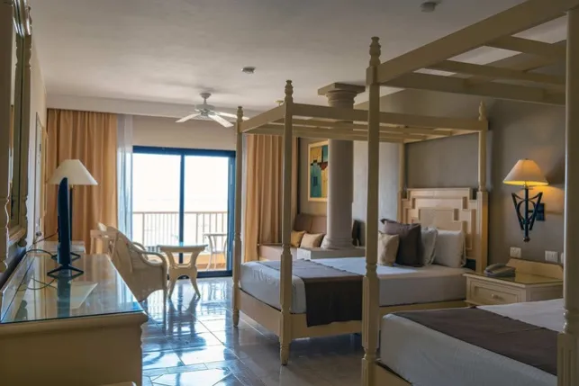 Ocean Front Junior Suite Double at Bahia Principe Explore Akumal 