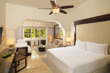 Family Room Tropical Palms