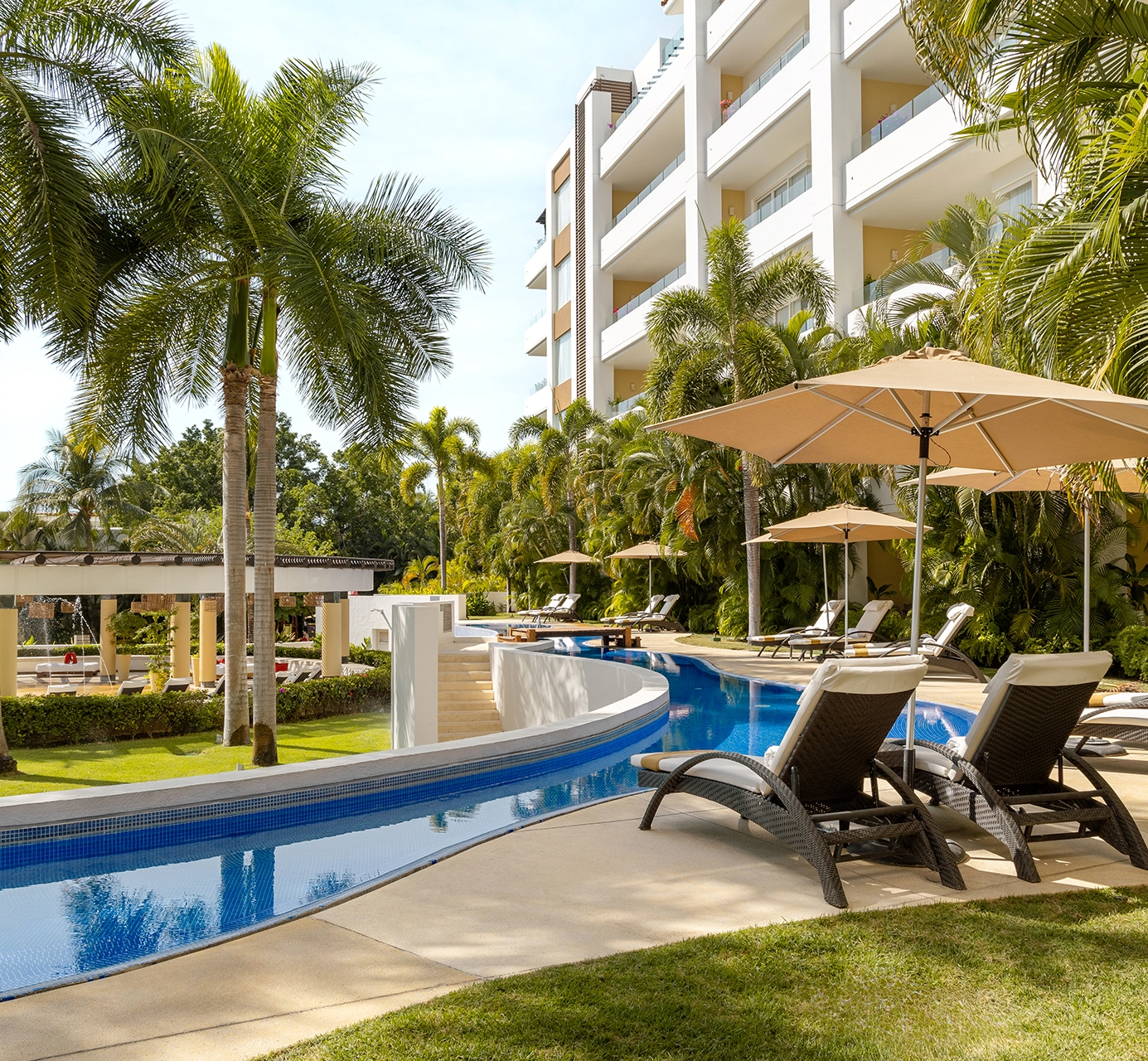 Two Bedroom Premier Swim Up Suite at Marival Distinct All-Suites & World Spa