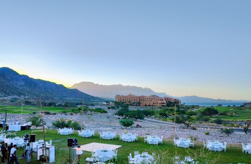 Clubhouse Garden wedding venue at Villa del Palmar Resort & Spa at the Islands of Loreto