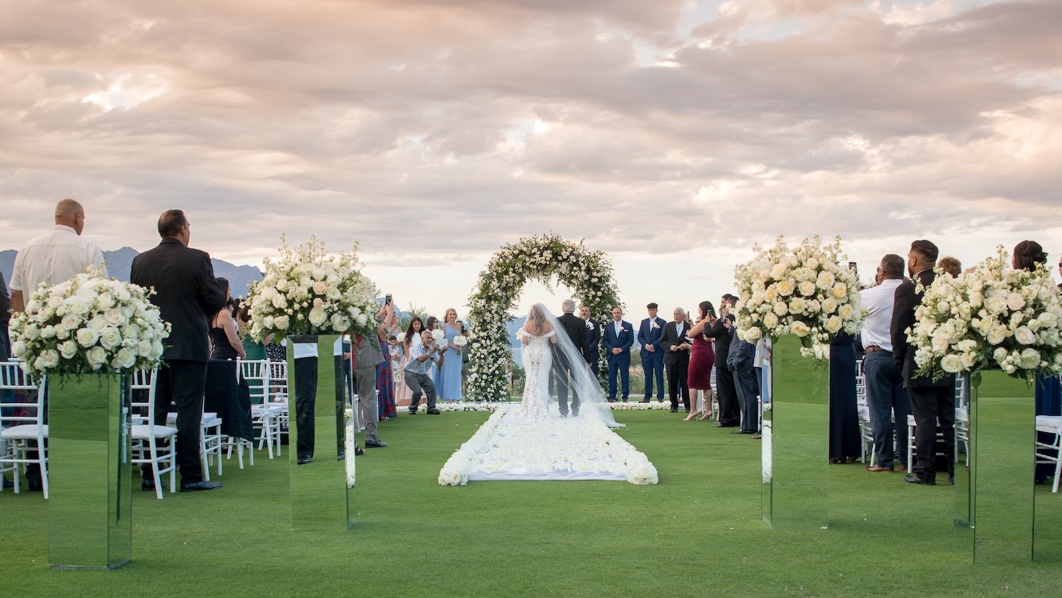 Golf Course Driving Range wedding venue at Villa del Palmar Resort & Spa at the Islands of Loreto