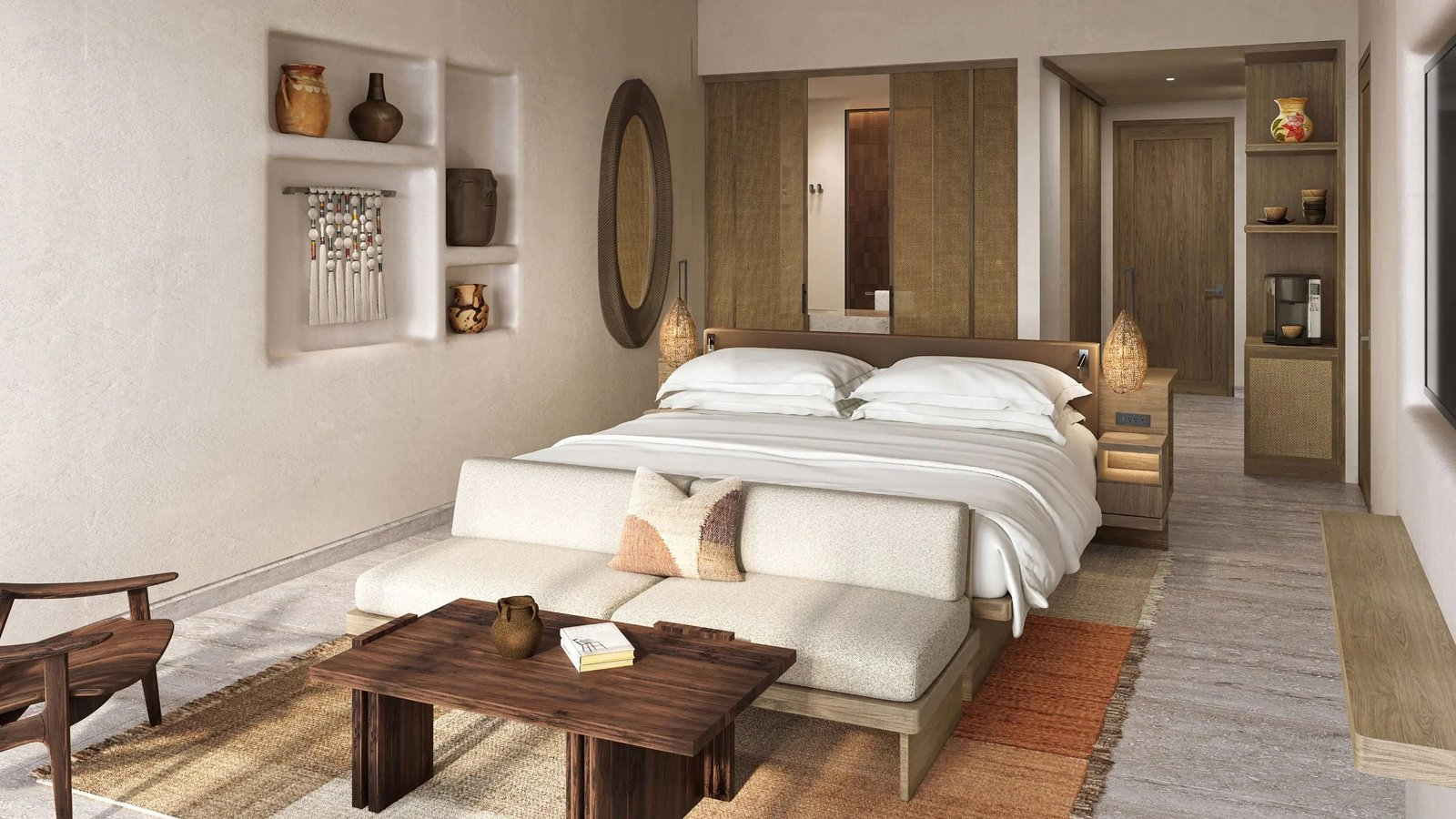 King Bed with Balcony