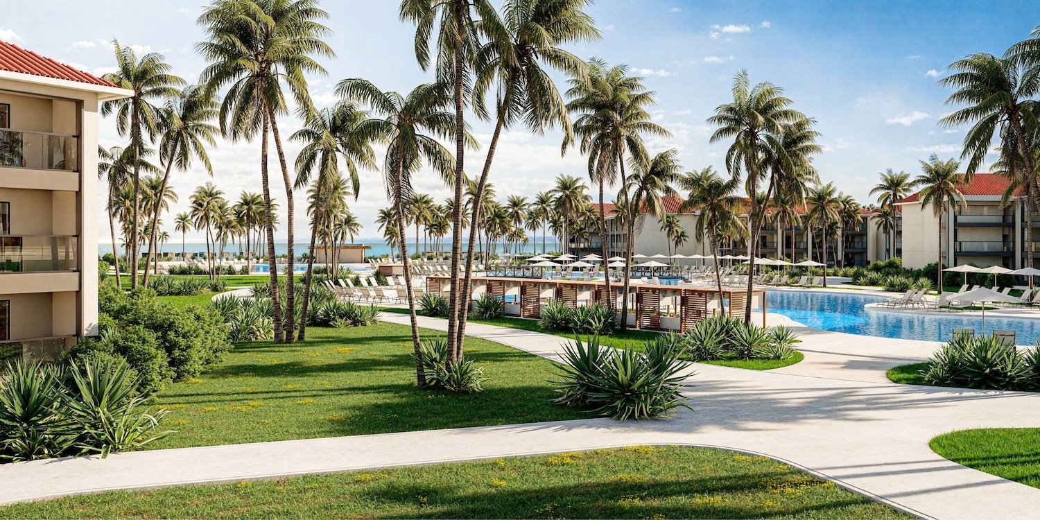 Pool Island Venue wedding venue at Hyatt Vivid Punta Cana