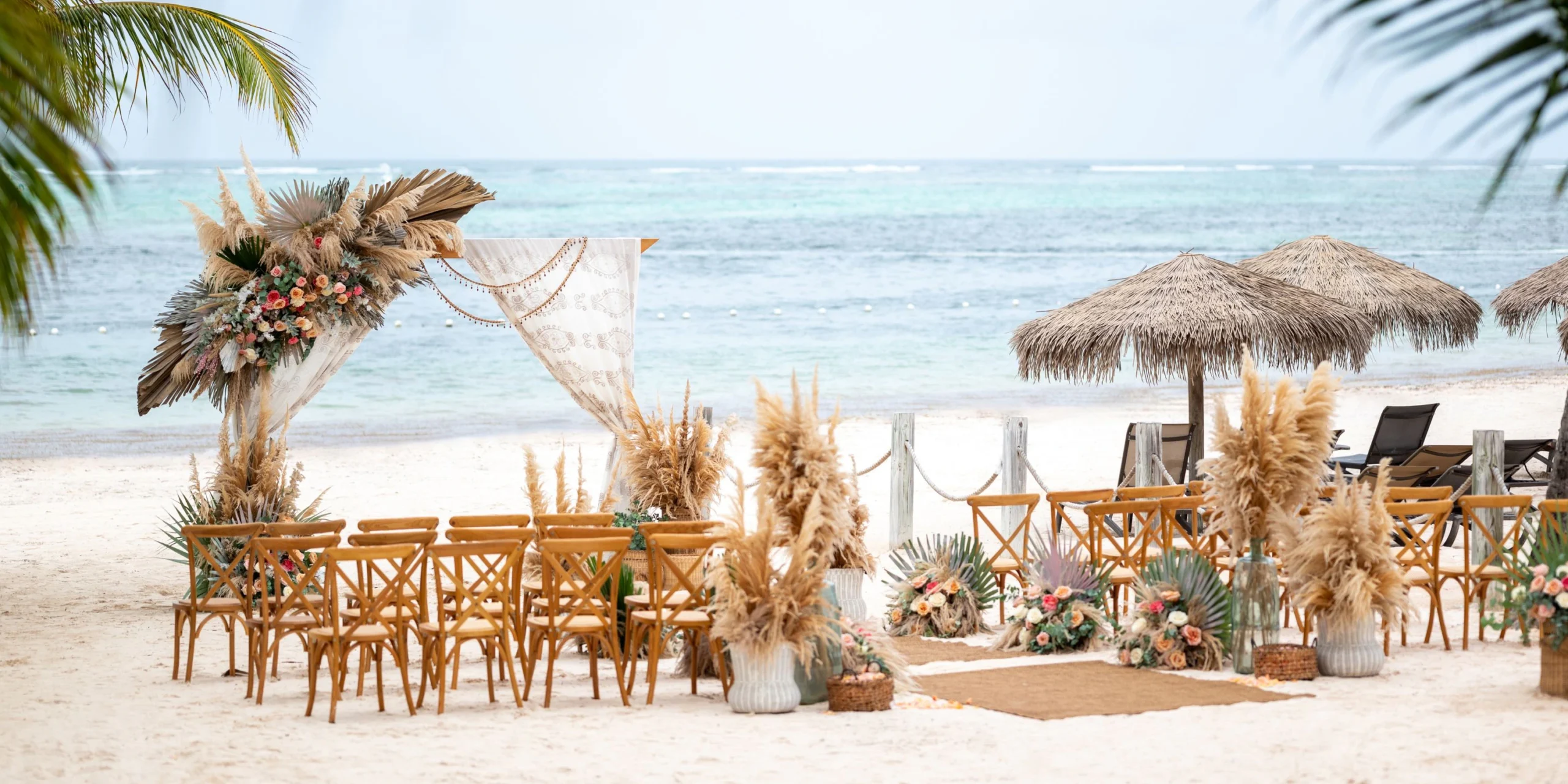 Beach wedding venue at Lopesan Splash Cove Resort, Spa & Casino