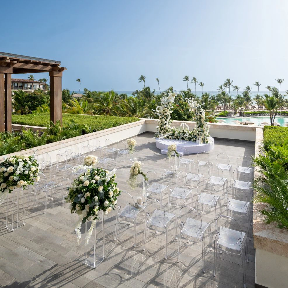 Rooftop Terrace wedding venue at Lopesan Serenity Bay Resort, Spa & Casino