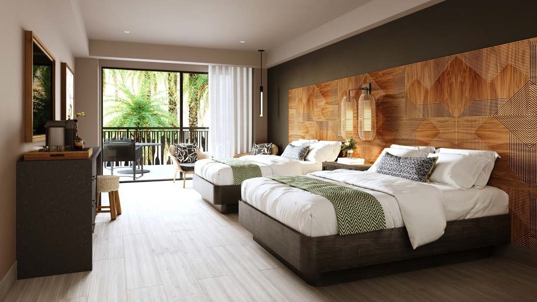 Junior Suite Tropical View Queen at Lopesan Caoba Lagoon Resort, Spa & Casino
