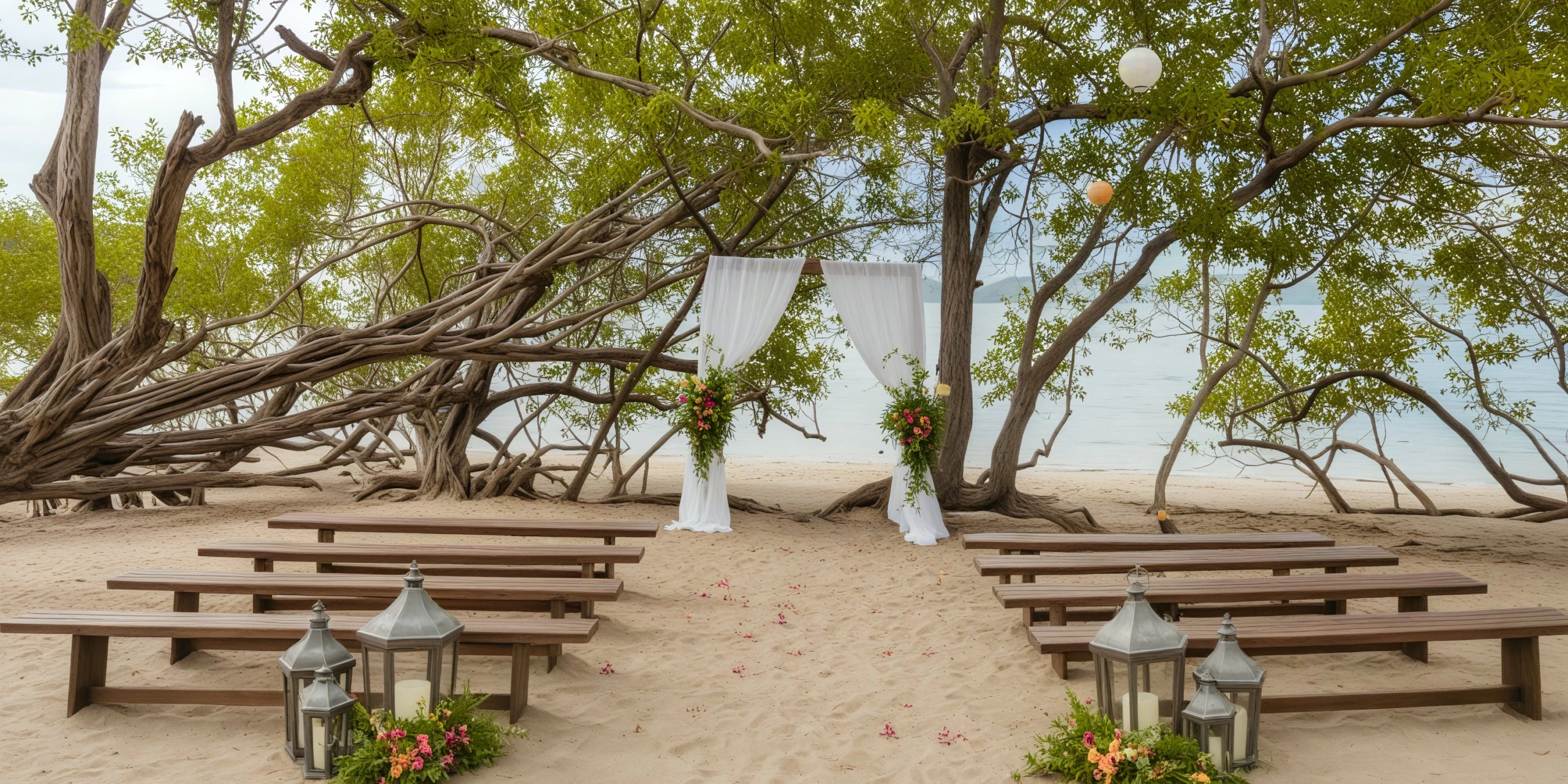 Spa Beach wedding venue at Secrets Papagayo Costa Rica