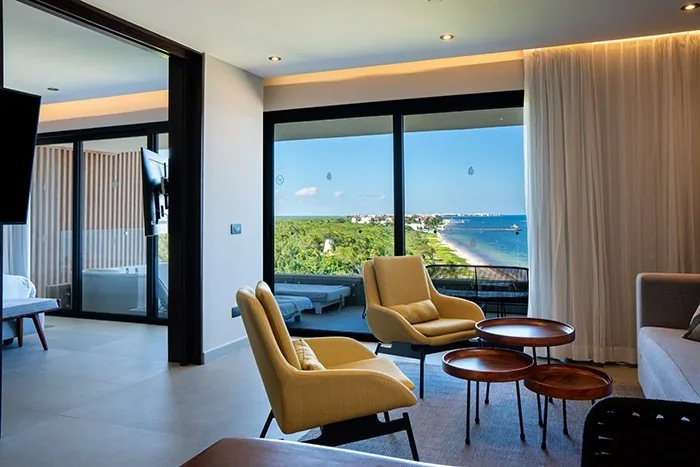 One Bedroom Oceanview Resort Residence at The Fives Oceanfront Puerto Morelos