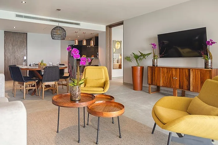 Two Bedroom Oceanview Resort Residence at The Fives Oceanfront Puerto Morelos