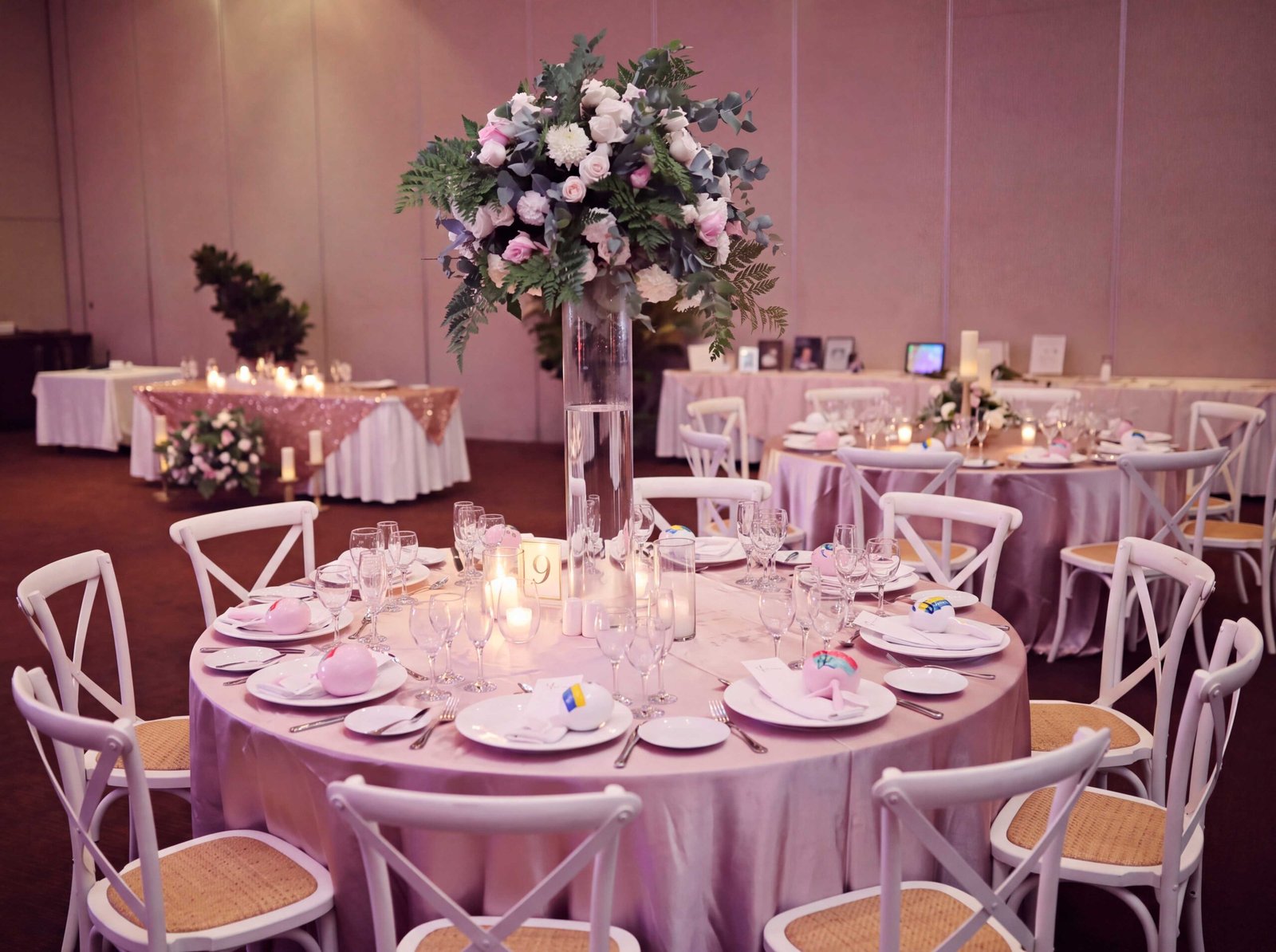 Ballroom wedding venue at Ventus at Marina El Cid Spa and Beach Resort 