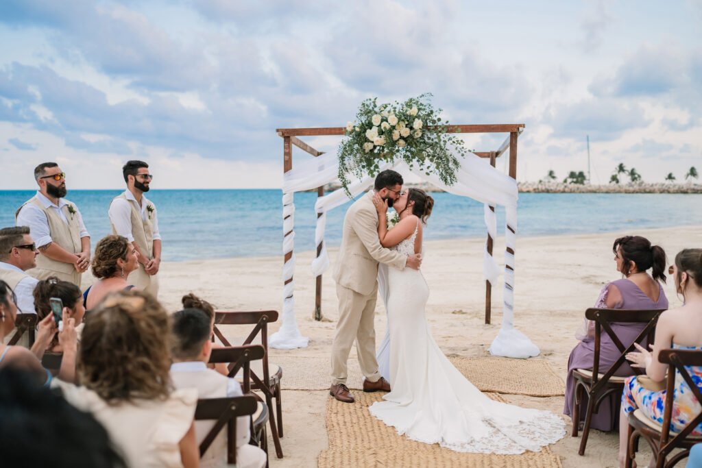Beach wedding venue at Ventus Ha' at Marina El Cid Spa and Beach Resort