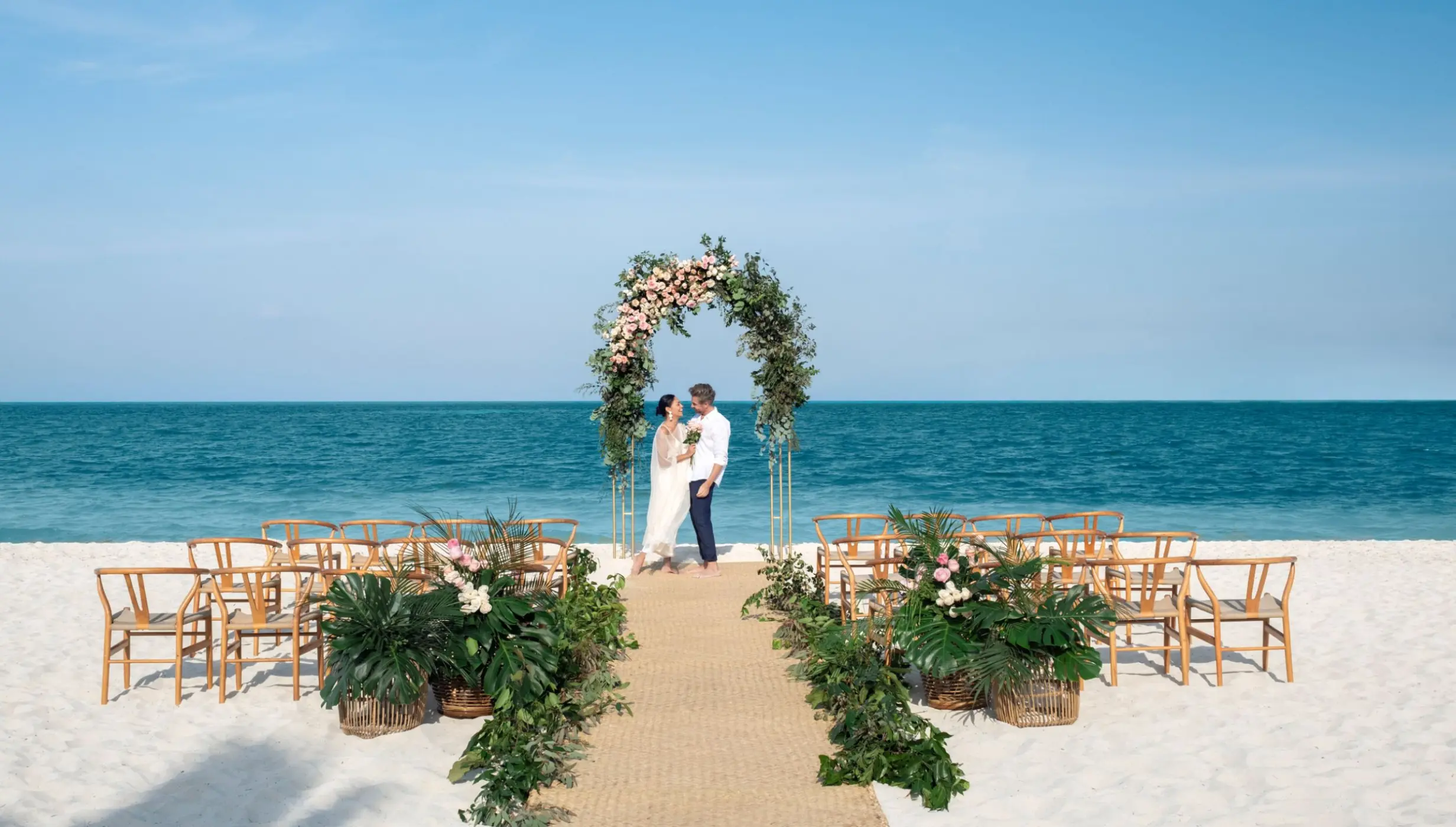 Seaside Gazebo wedding venue at Excellence Coral Playa Mujeres