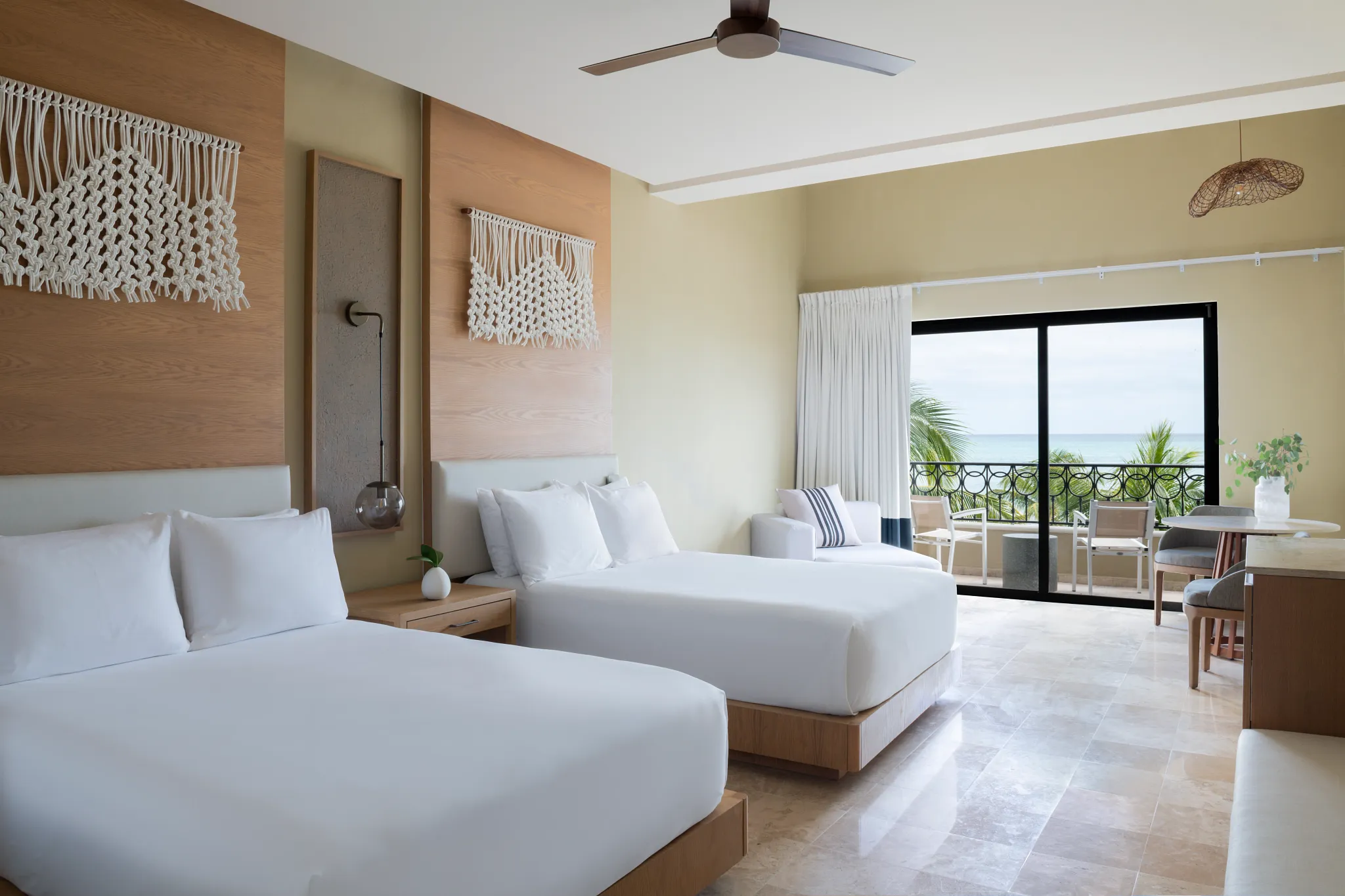 Club Level Junior Suite Oceanfront Double at Hyatt Zilara Riviera Maya