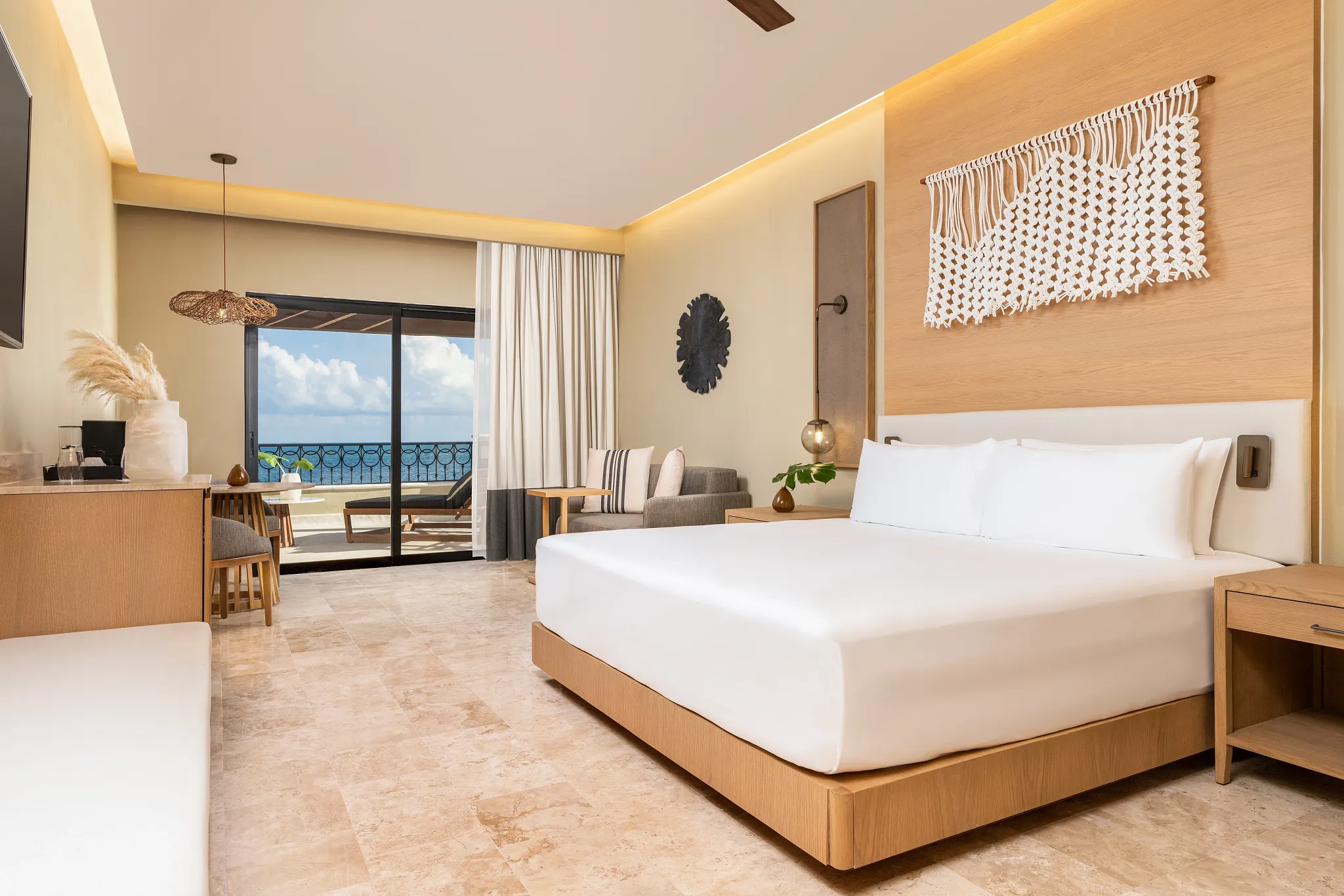 Club Level Junior Suite Oceanfront King at Hyatt Zilara Riviera Maya