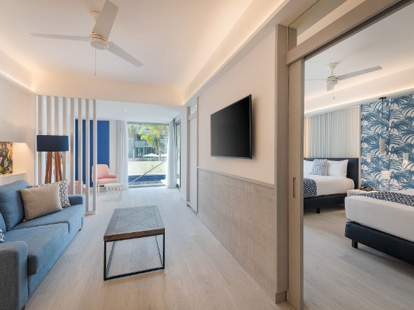Privileged Grand Family Suite & Swim Up at Catalonia Grand Costa Mujeres All Suites & Spa