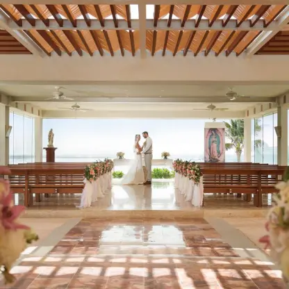 Our Lady of Guadalupe Chapel wedding venue at Sunscape Cancun Resort & Spa