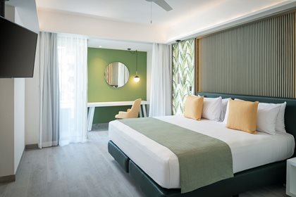 Superior Suite Ocean View at Catalonia Grand Costa Mujeres All Suites & Spa