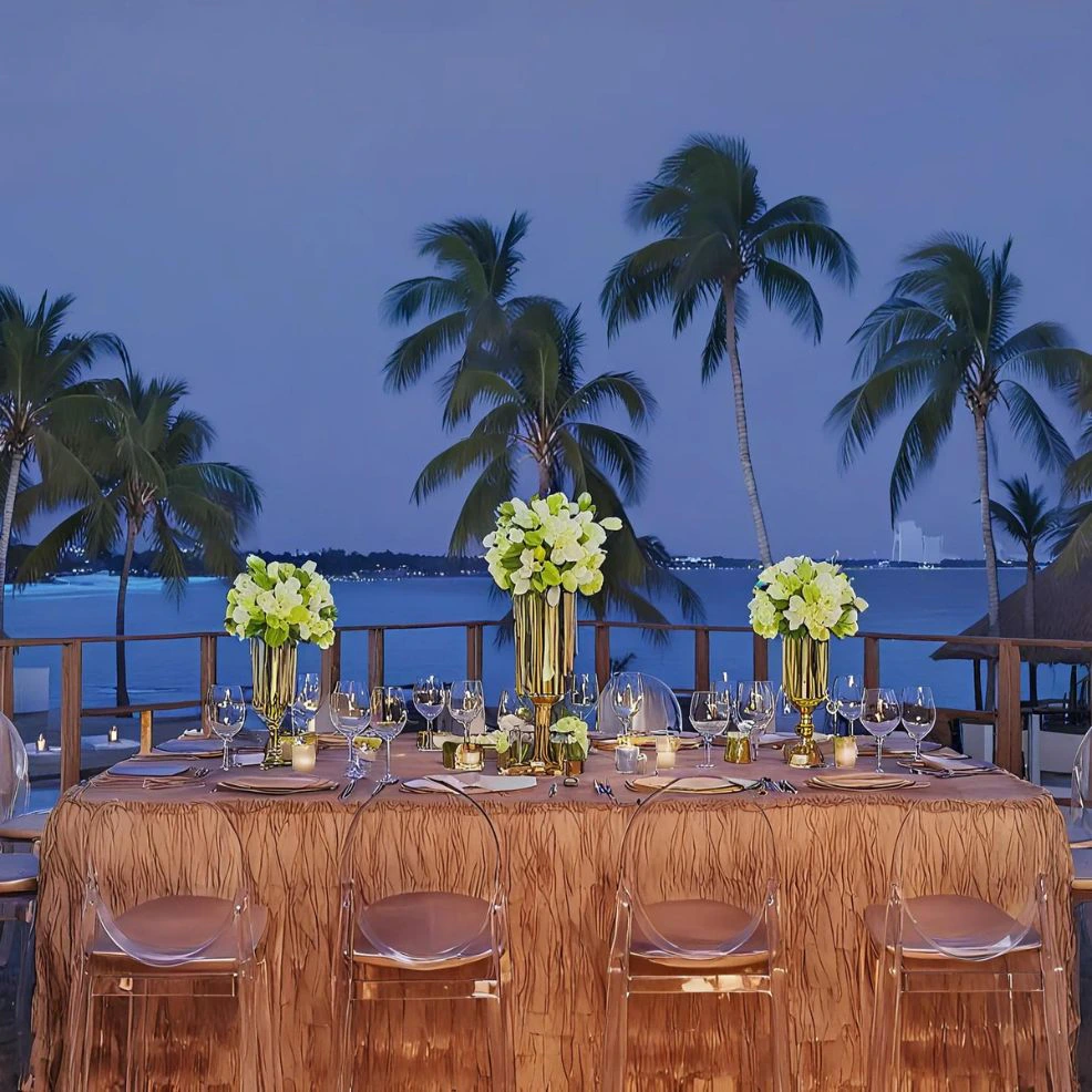 El Desire Terrace wedding venue at Dreams Sands Cancun Resort & Spa