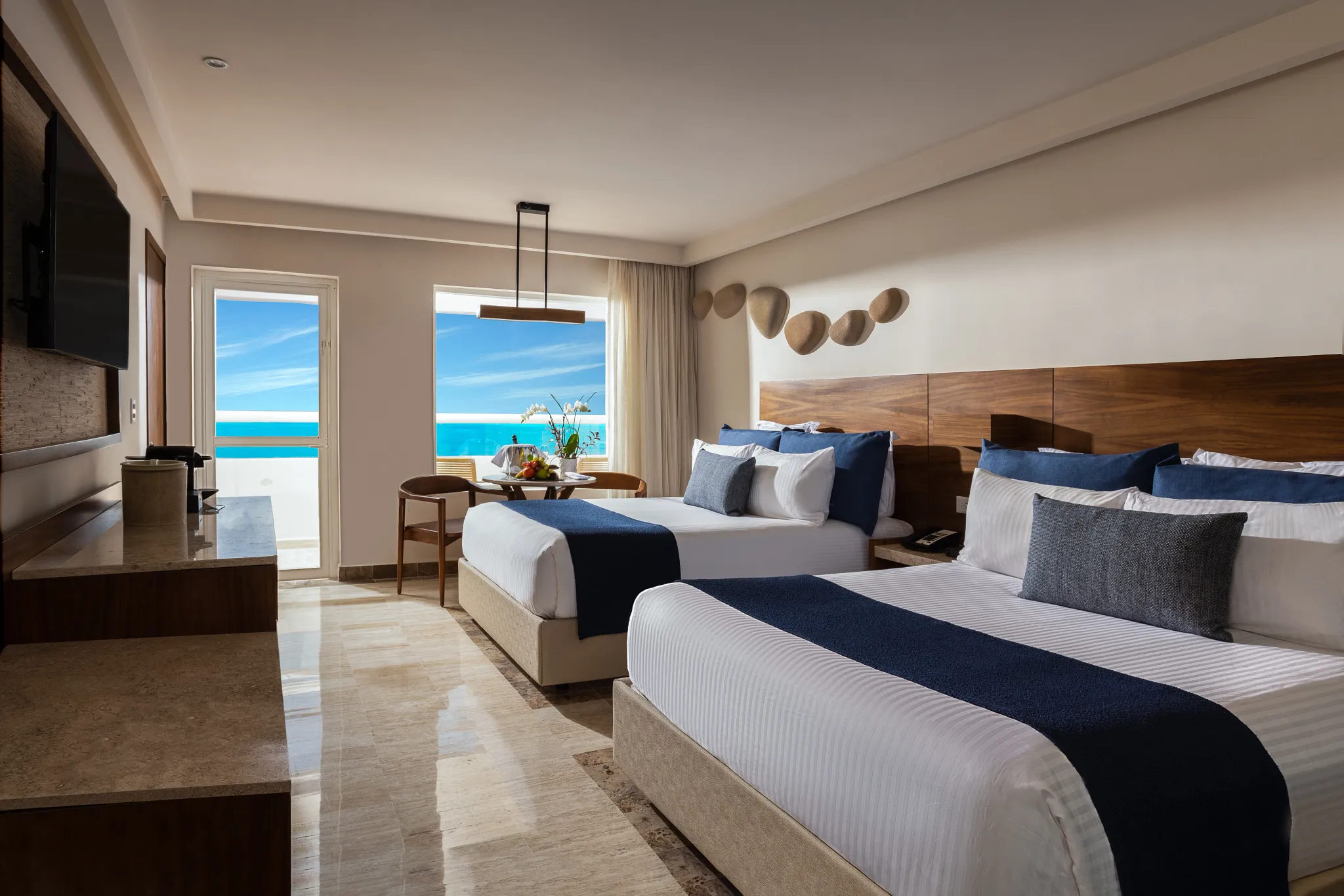Preferred Club Premium Ocean Front with Balcony at Dreams Sands Cancun Resort & Spa