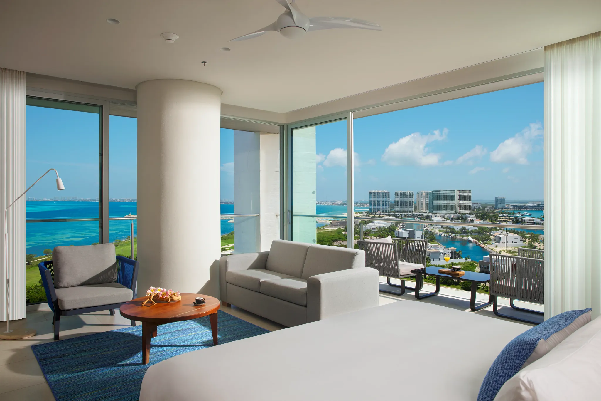 Vantage Club Corner Suite Ocean View at Hyatt Vivid Cancun